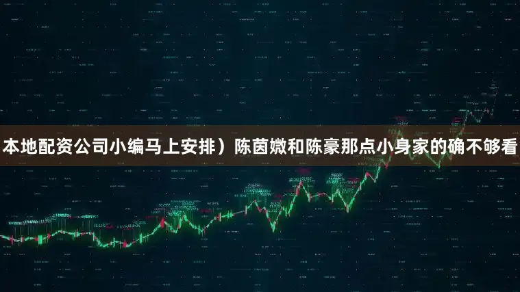 本地配资公司小编马上安排）陈茵媺和陈豪那点小身家的确不够看